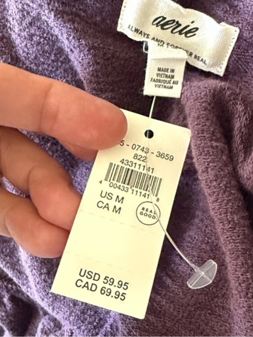 Aerie | Soft Life | Full Zip| Hoodie - Picture 5 of 14
